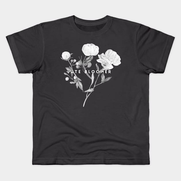 Late Bloomer Kids T-Shirt by Six Gatsby